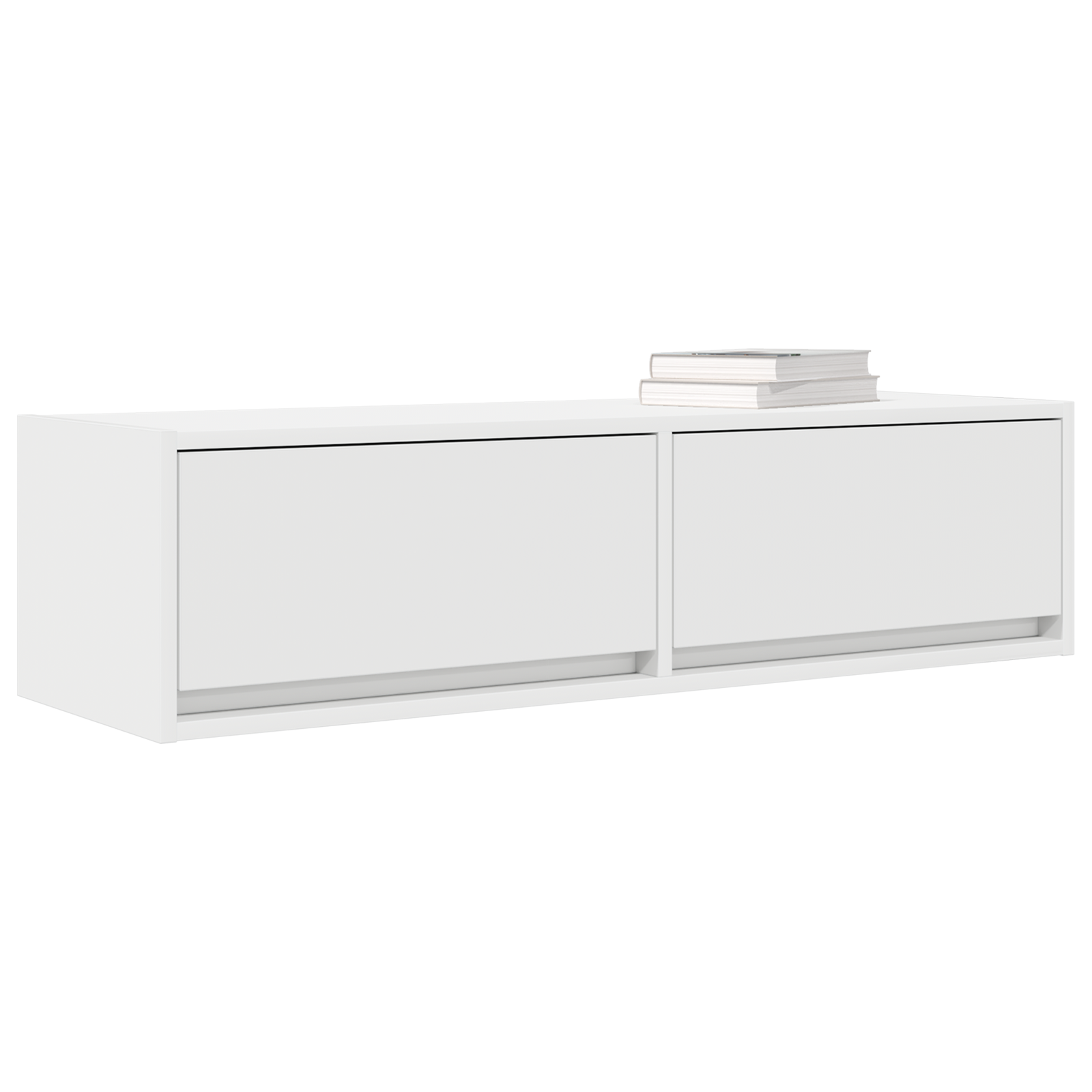vidaXL Tv-meubel 100x31x25,5 cm bewerkt hout wit