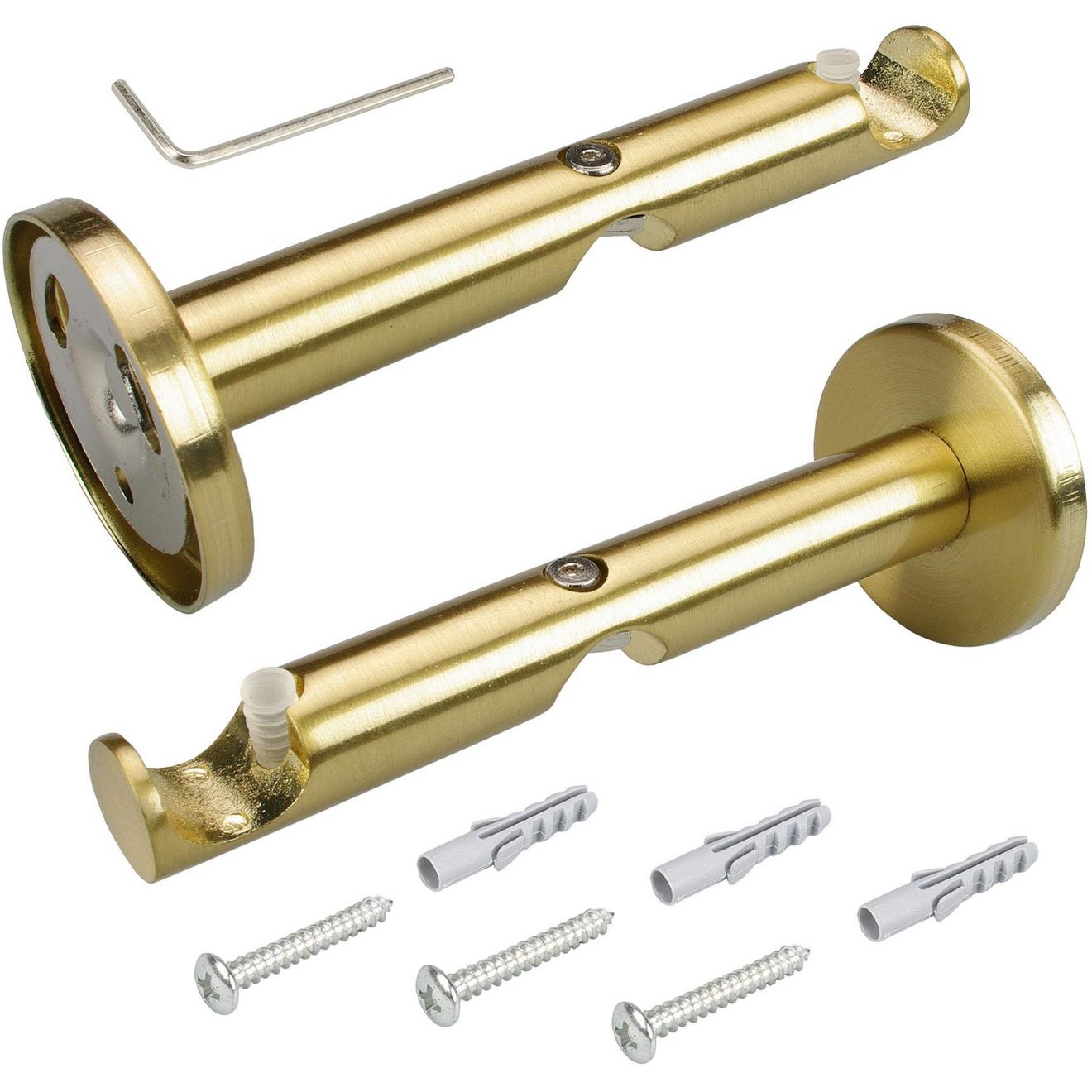 Liedeco Combinatie drager voor gordijnroeden ø 16 mm (1 stuk)