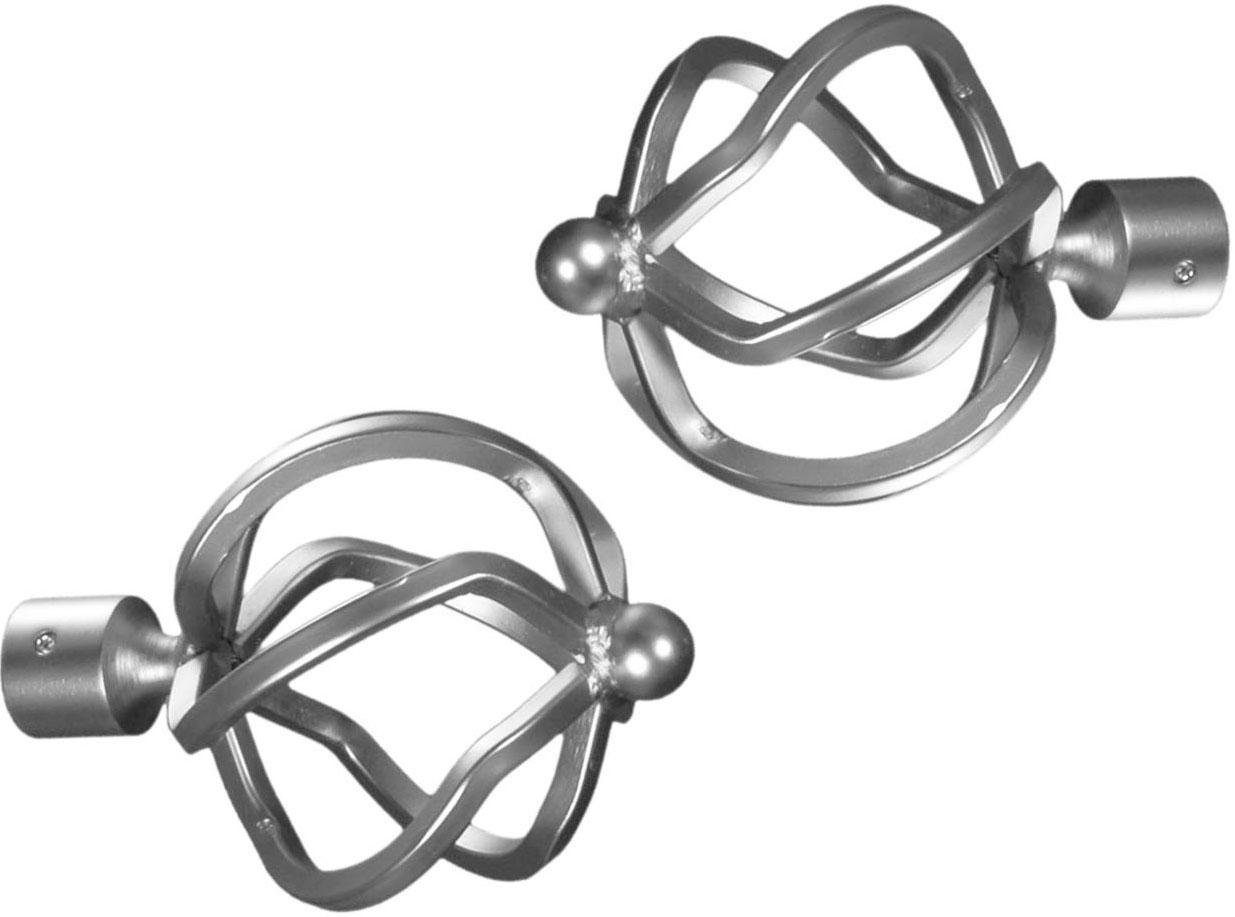 Liedeco Eindstuk voor gordijnroede Helena voor gordijnroeden ø 16 mm (set, 2 stuks)