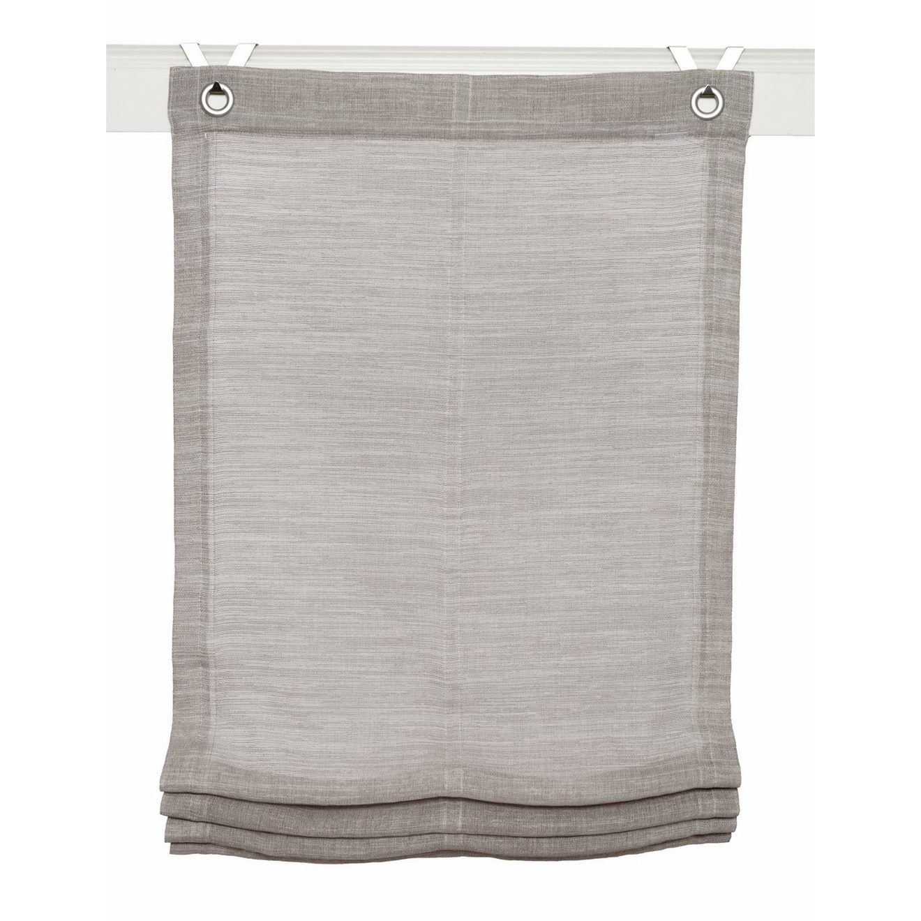 Kutti Romeins rolgordijn Skagen uni, mat, met structuur, linnen-look (1 stuk)