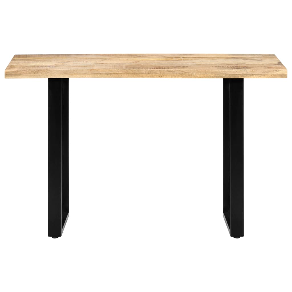 vidaXL Eettafel 120x60x76 cm massief mangohout