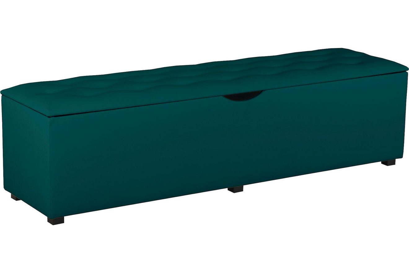 Places of Style Hockerbank Knobbed Hockerbank met bergruimte, breedte 120 cm en 160 cm