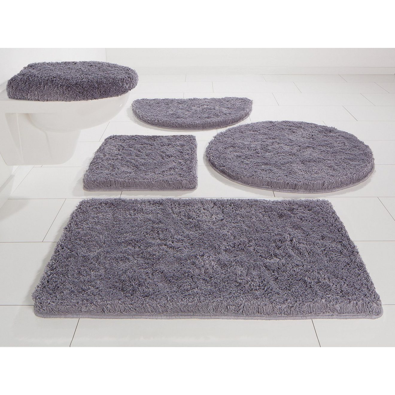 Möve Badmat Superwuschel, badmat, badkamer tapijt Microvezel badmat, badtapijt, rechthoekig, rond & als 3-delige set