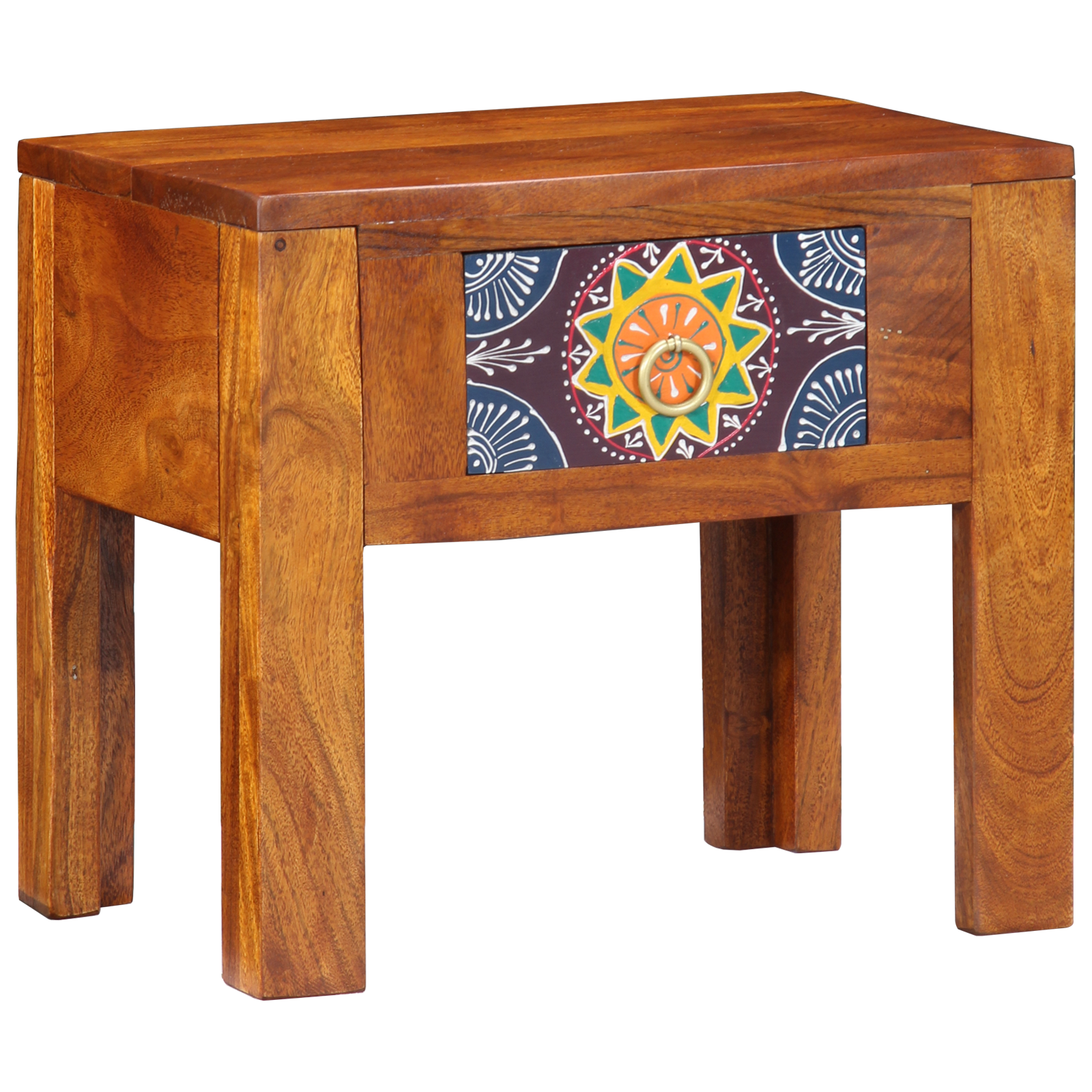 vidaXL Bijzettafel 40x30x36 cm van Massief Acaciahout
