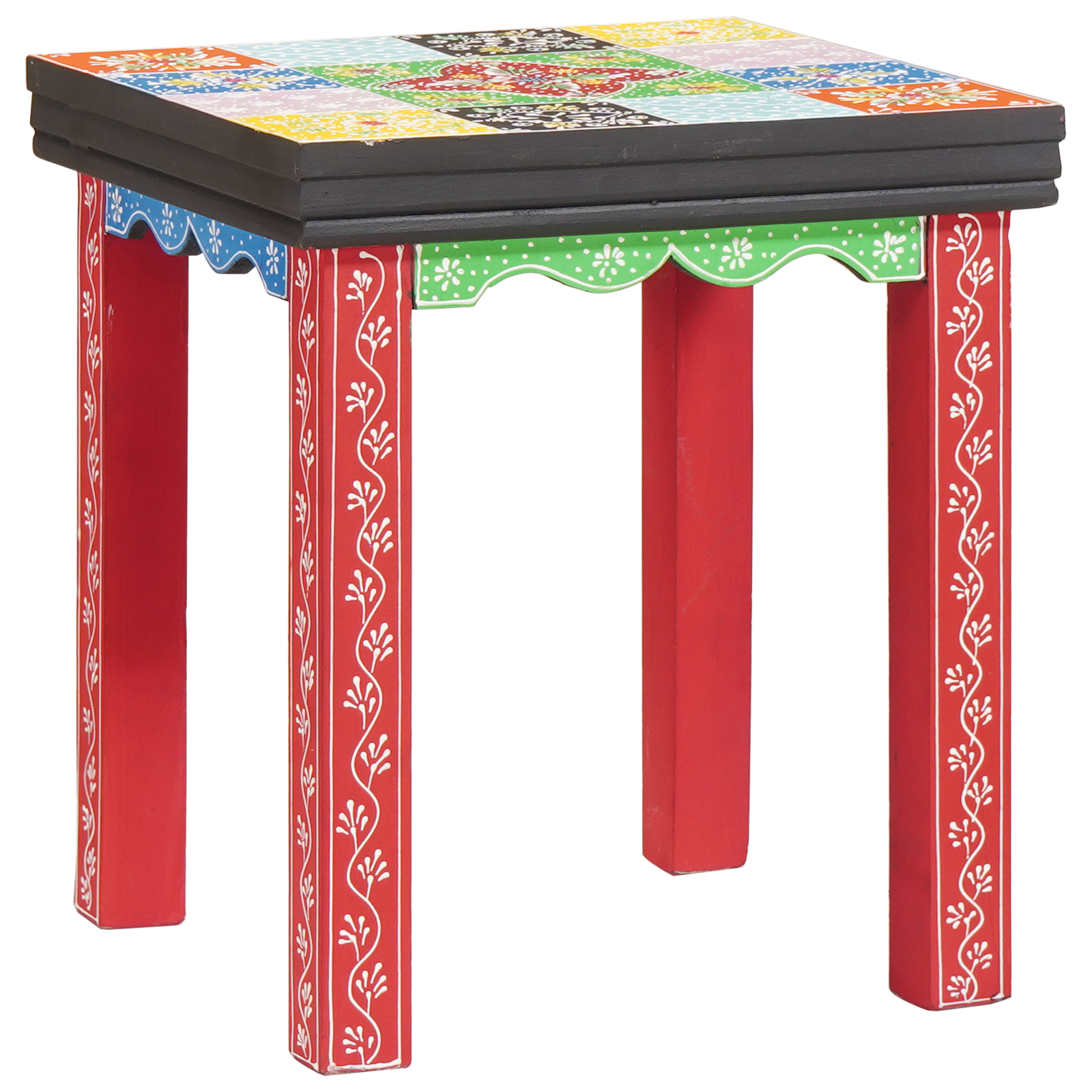 vidaXL Nesting Tafels 3 stuks Massief Mangohout