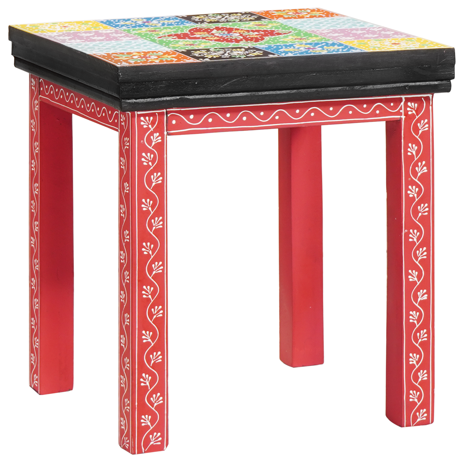 vidaXL Nesting Tafels 3 Stuks Massief Mango Hout
