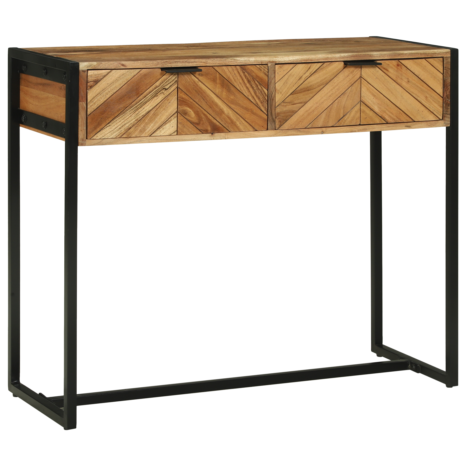 vidaXL Console Tafel 90x35x75 cm Massief Acaciahout