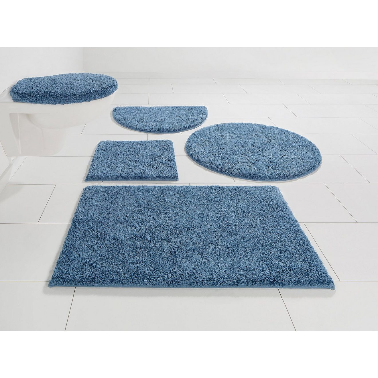 My home Badmat Maren Bio-katoen, badmat, badmatten ook als 3-delige set