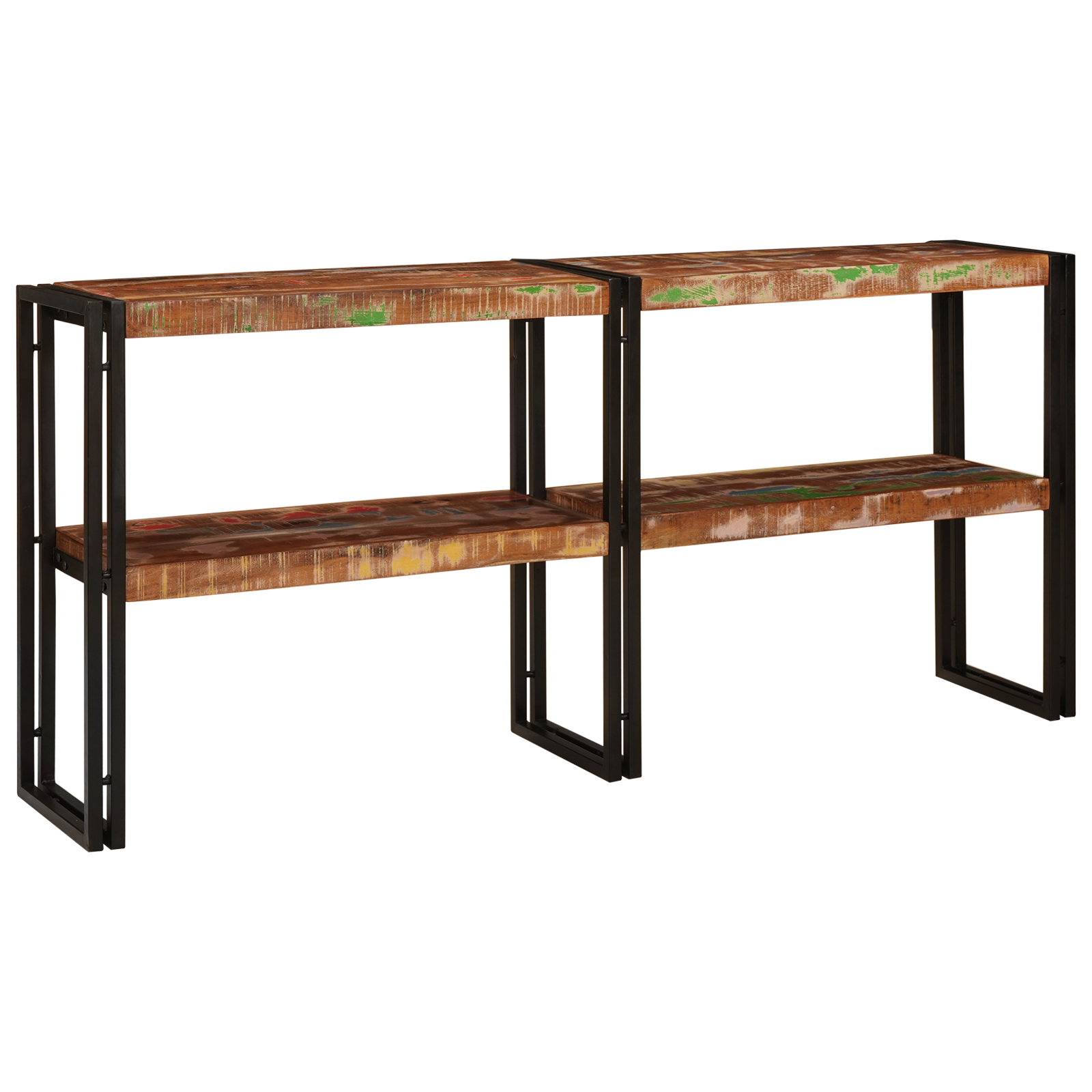 vidaXL Console Tafel 160x33x75 cm Massief Gerecycled Hout