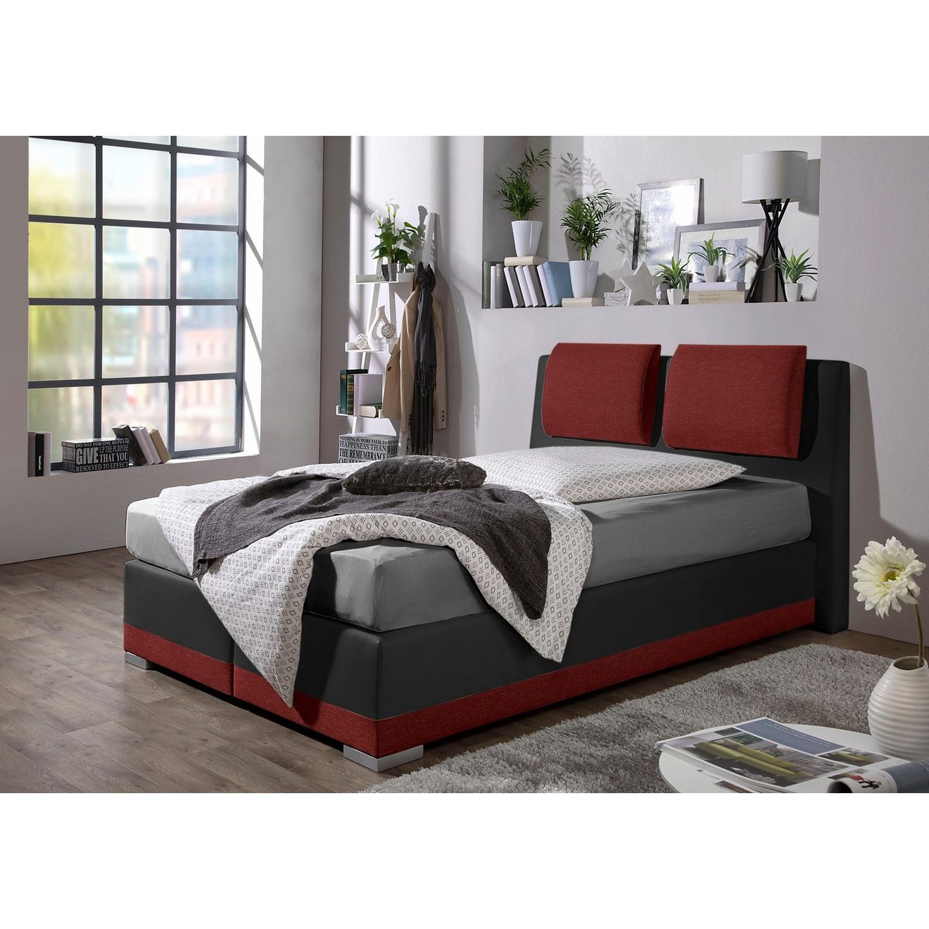 Maintal Boxspring verstelbare hoofdsteun