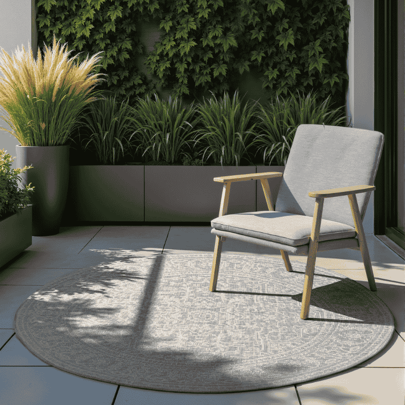 HANSE Home Outdoorkleed Kona omkeerbaar tapijt Binnen en buiten, platweefsel, weerbestendig, onderhoudsvriendelijk, robuust