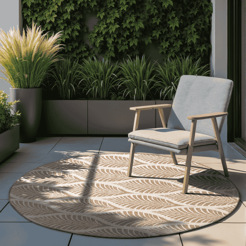 HANSE Home Outdoorkleed Liora omkeerbaar tapijt Binnen en buiten, platweefsel, weerbestendig, onderhoudsvriendelijk, robuust