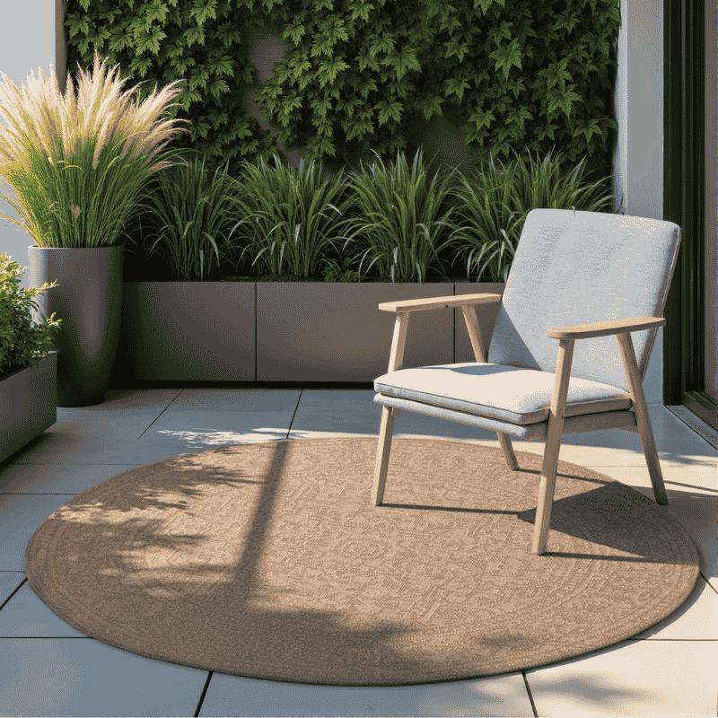 HANSE Home Outdoorkleed Kona omkeerbaar tapijt Binnen en buiten, platweefsel, weerbestendig, onderhoudsvriendelijk, robuust