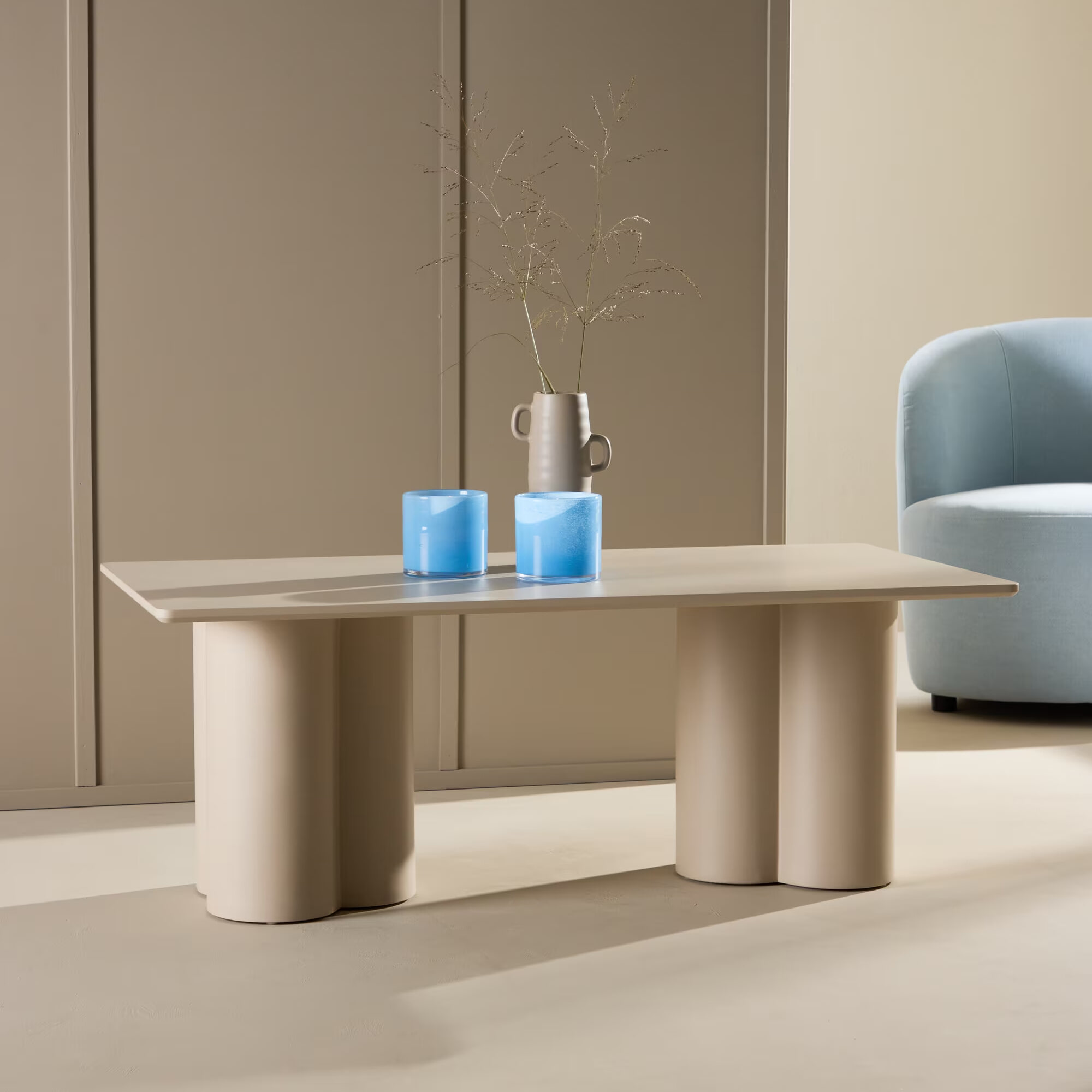 Nohr Salontafel Anh 120 x 60cm - Beige