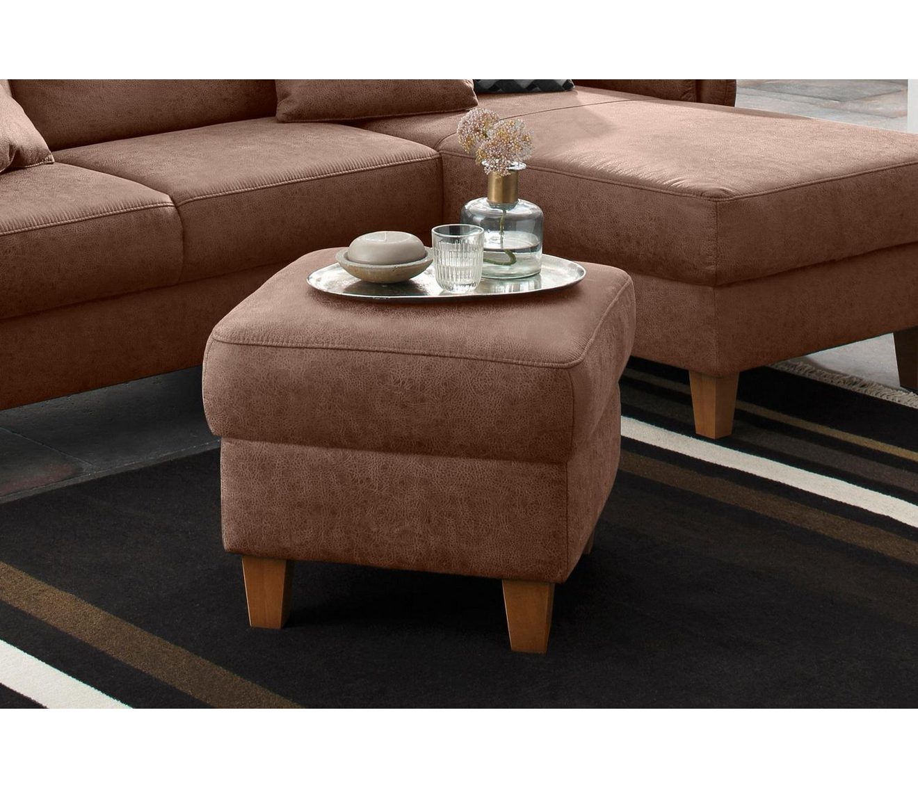 Home affaire Hocker Palmera met bergruimte, passend bij de serie palmera