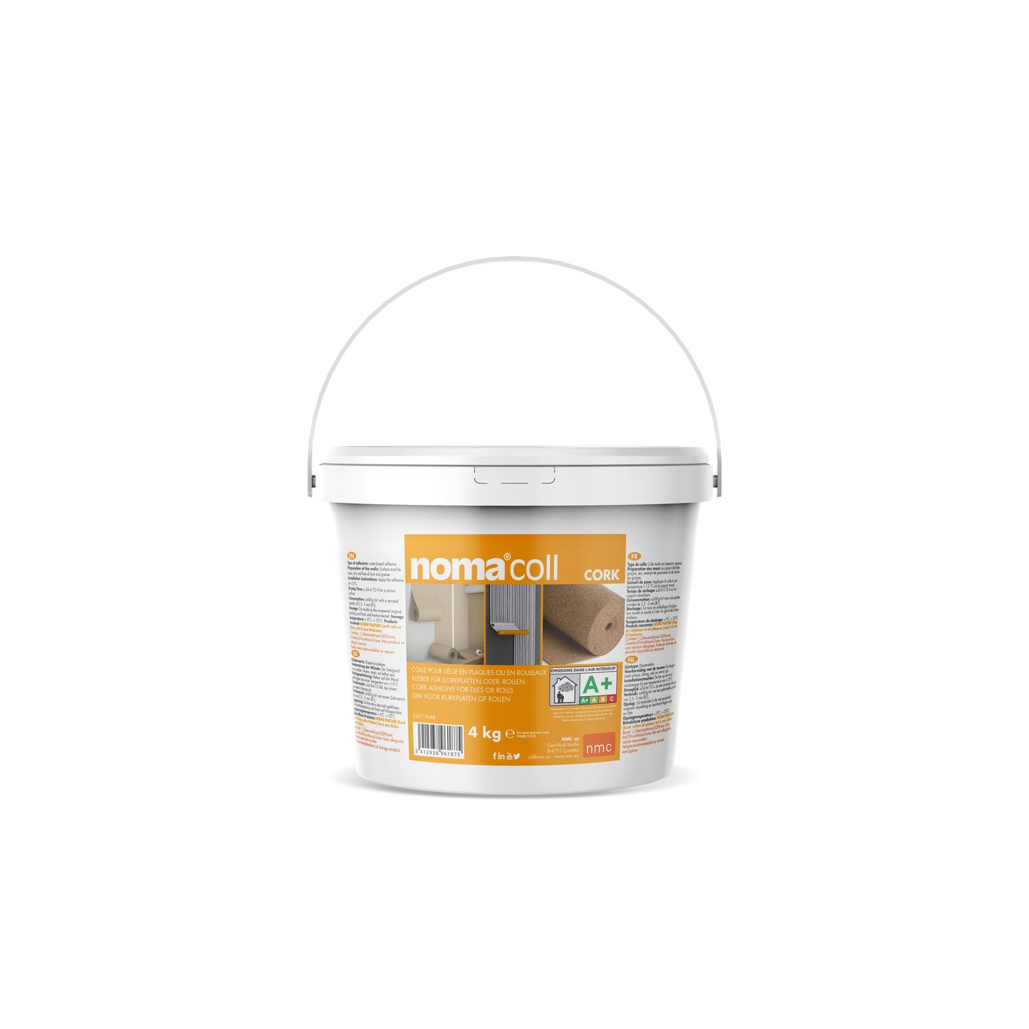 Noma Kurklijm coll Cork 4kg