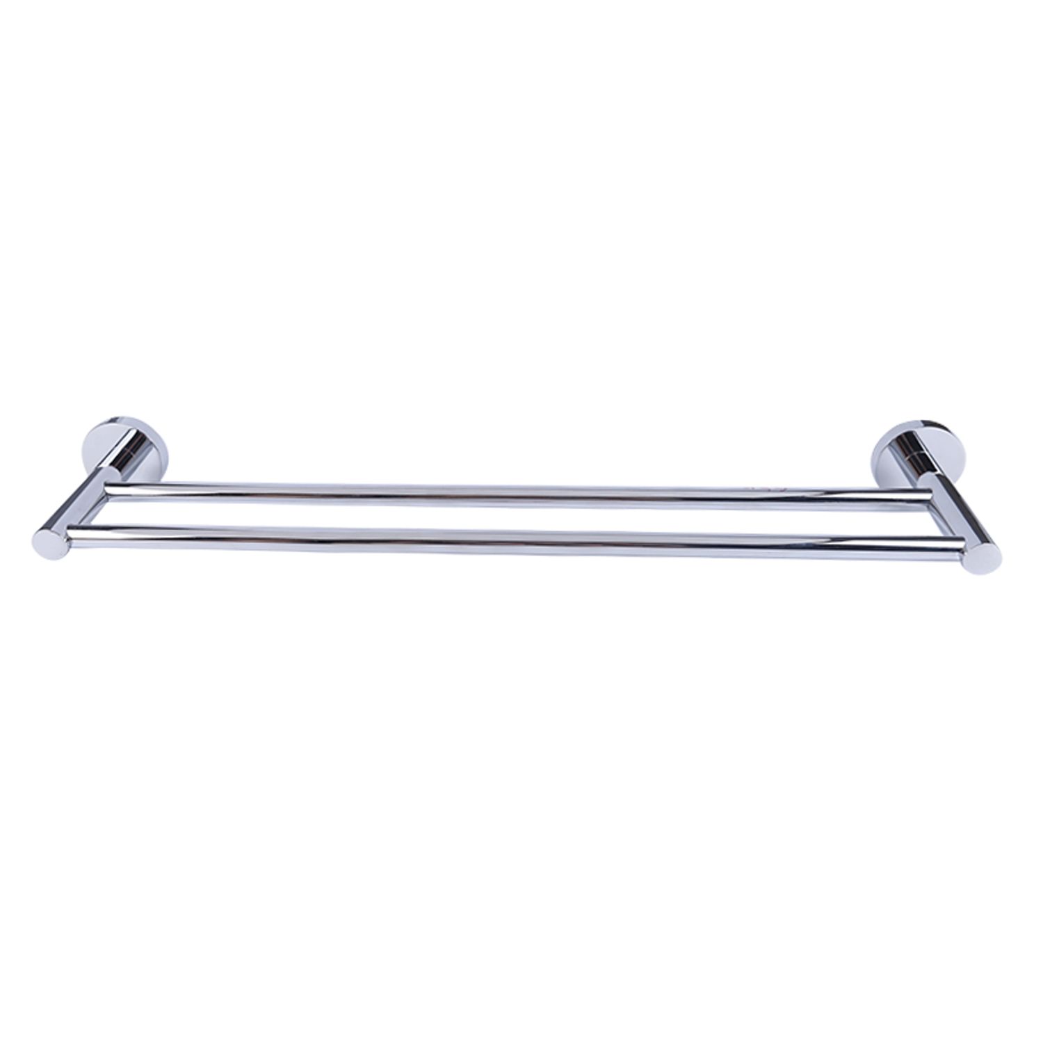 Aquavive Handdoekhouder Dubbel Stangen Chroom 50x5x11cm