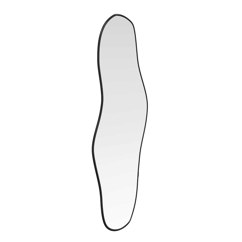 vidaXL Wandspiegel 70x30 cm zwart