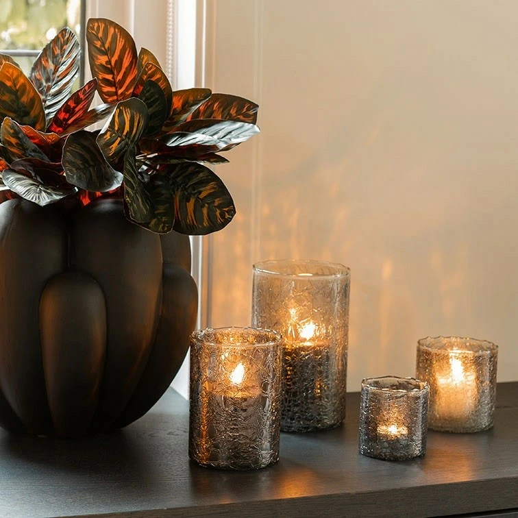 Decostar Bloempot lily aw l36b33h30cm zwart