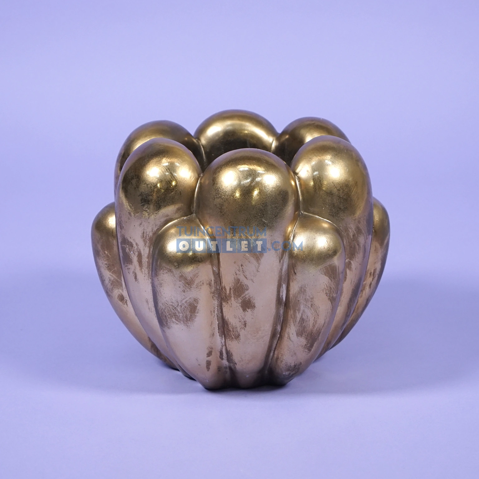 Decostar Bloempot lily aw l36b33h30cm goud