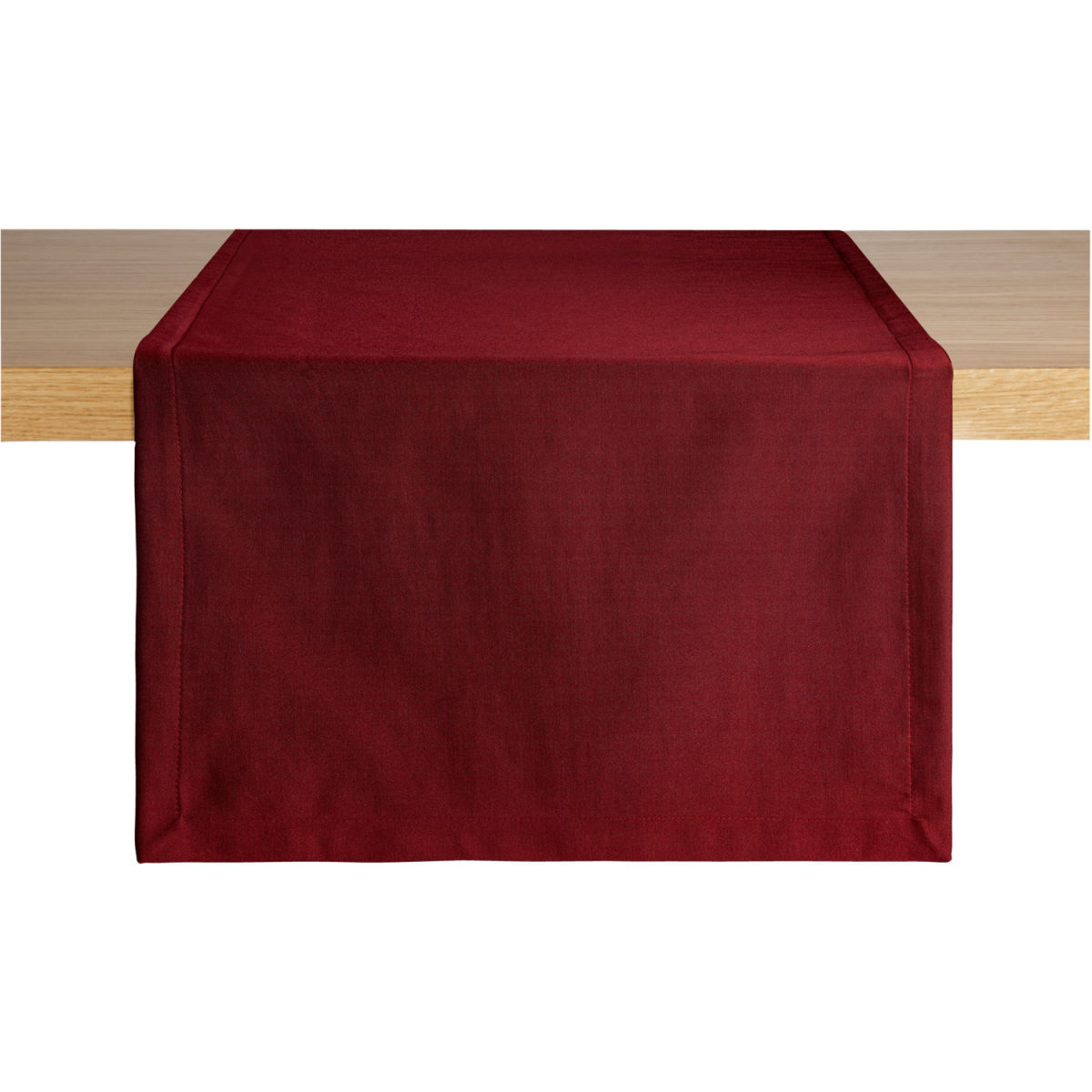 ERWIN M. Tafelloper Parla; 40x130 cm (BxL); burgundy; rechthoekig