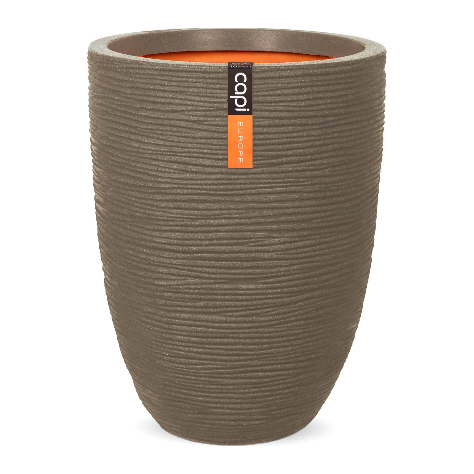 Capi Europe Vaas el laag rib nl d46h58 taupe
