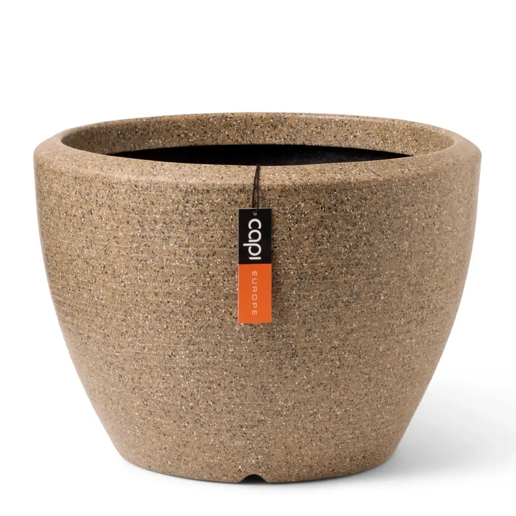 Capi Europe Pot bol arc granite d156h90 taupe
