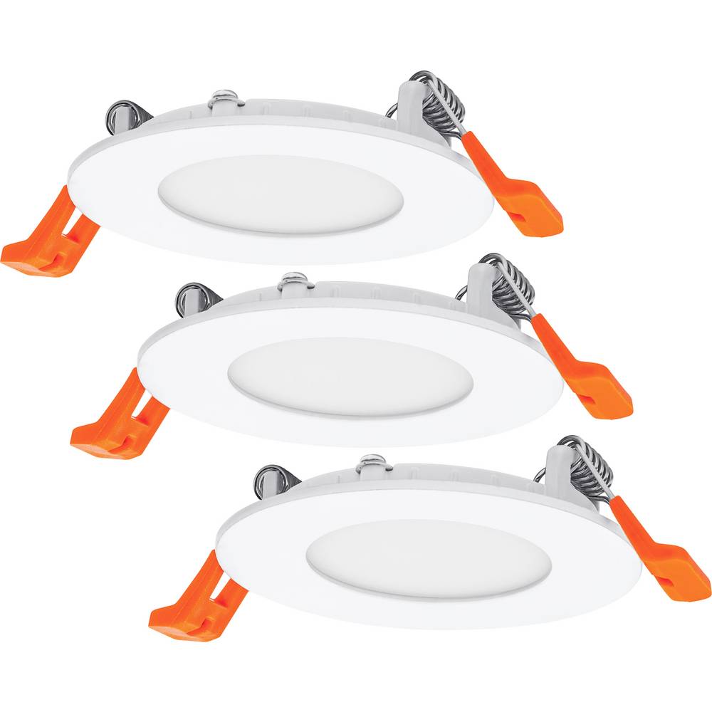 OSRAM HOMELIGHTING OSRAM Downlight Slim Set 3 x 85mm 3000K 4099854445866 LED-buitenlamp (wand) 4.50 W Wit