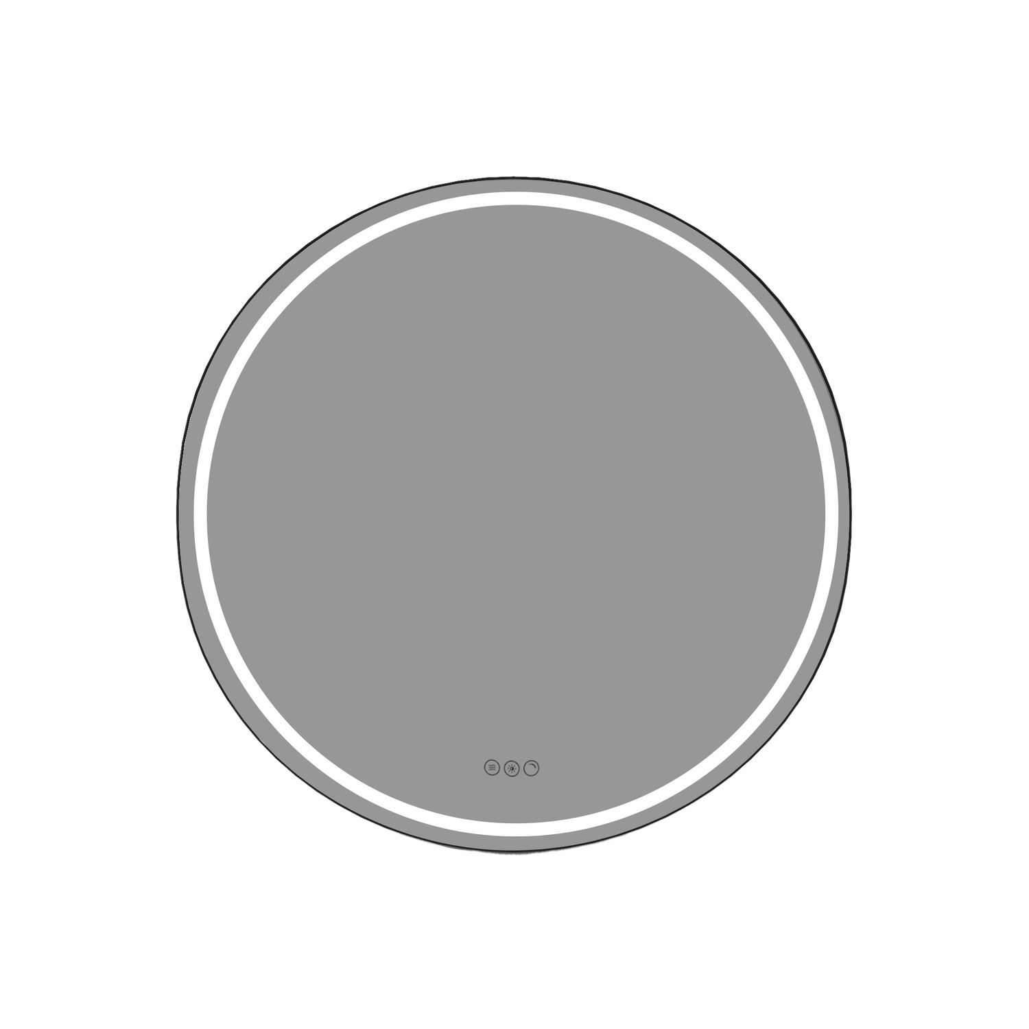 Allibert Spiegel Met Verlichting Isia Led 80cm Rond