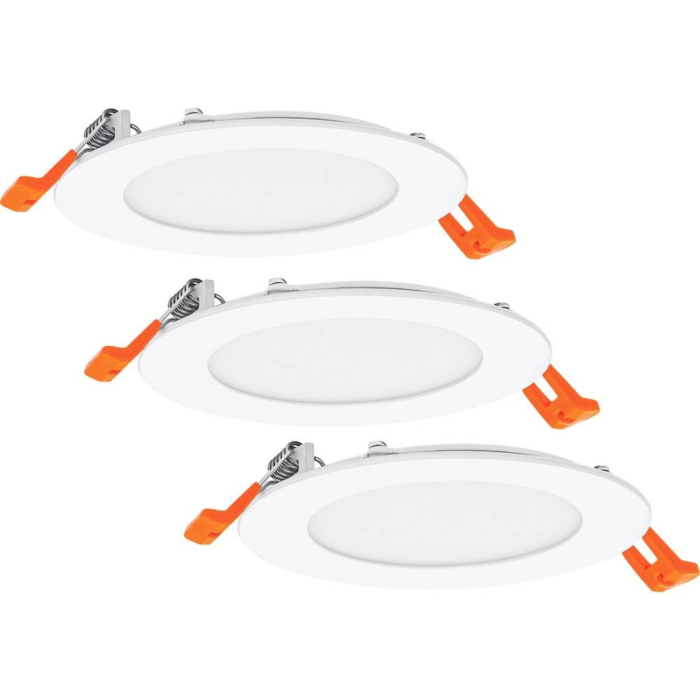 OSRAM HOMELIGHTING OSRAM Downlight Slim Set 3 x 120mm 3000K 4099854445903 LED-buitenlamp (wand) 8.00 W Wit