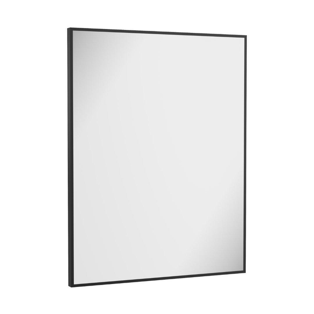Crosswater MPRO spiegel - 90x70cm - verticaal/horizontaal - mat zwart MPNI7090MB