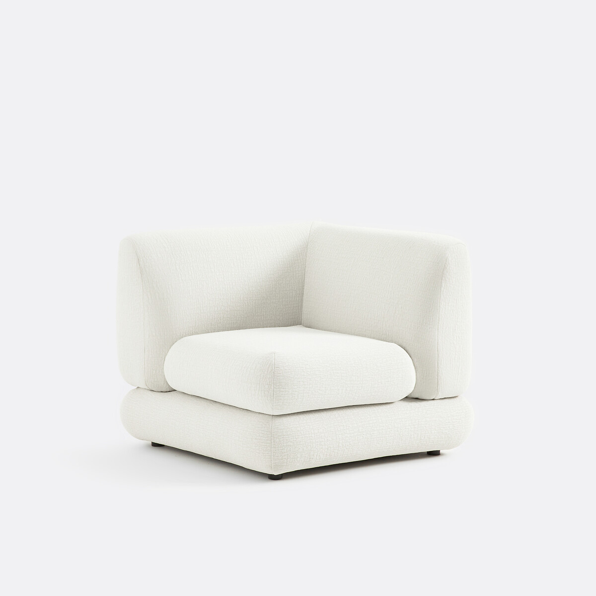 LA REDOUTE INTERIEURS Modulaire hoek, reliëfstof, HOOVER