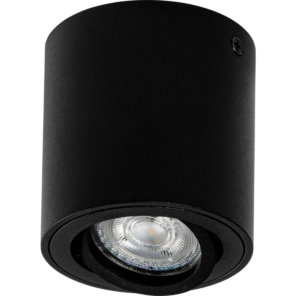 OSRAM HOMELIGHTING Spot Surface Round GU10 Black 4099854445965 LED-buitenlamp (wand) GU10 Zwart