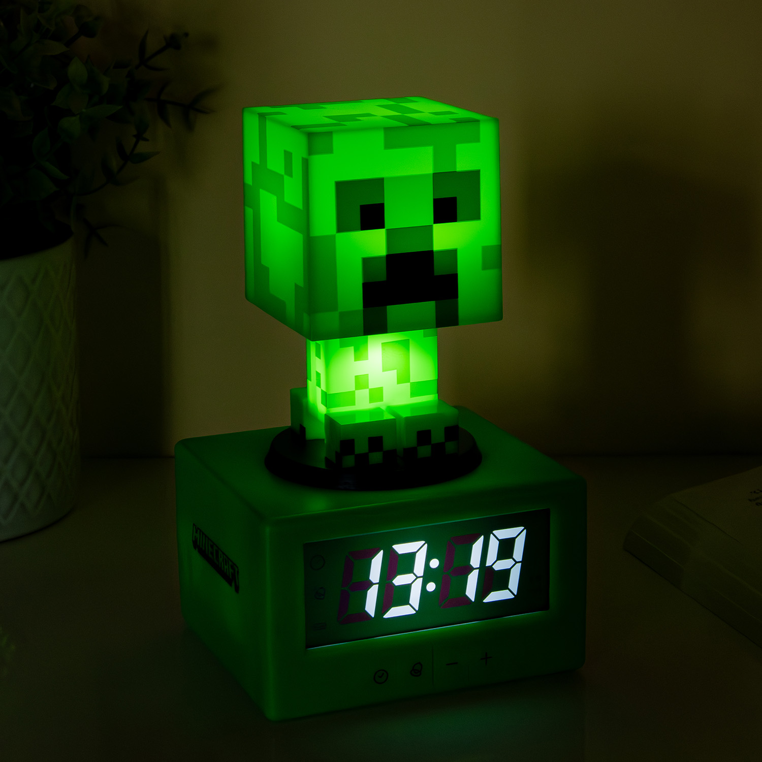 Paladone Creeper Icon Alarm Clock