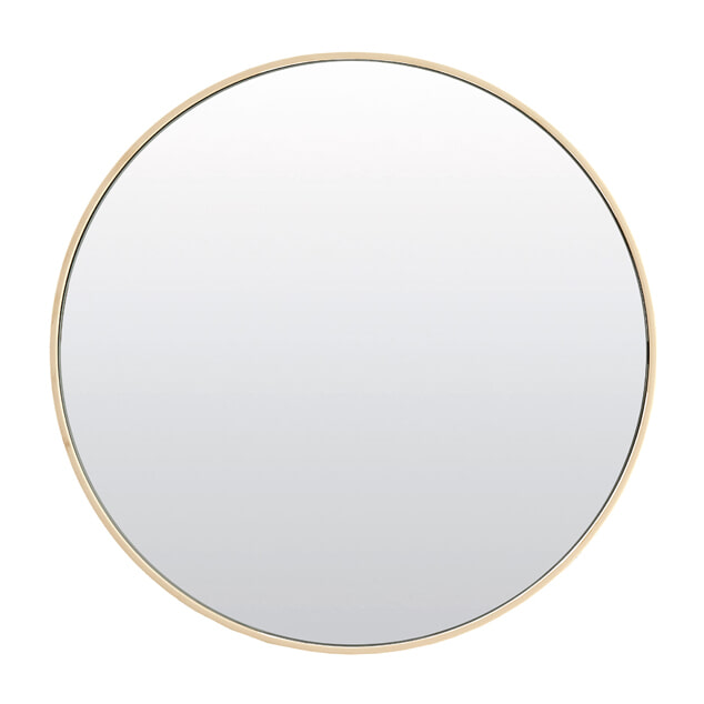 Light & Living Ronde Spiegel Espejo 116cm - Crème