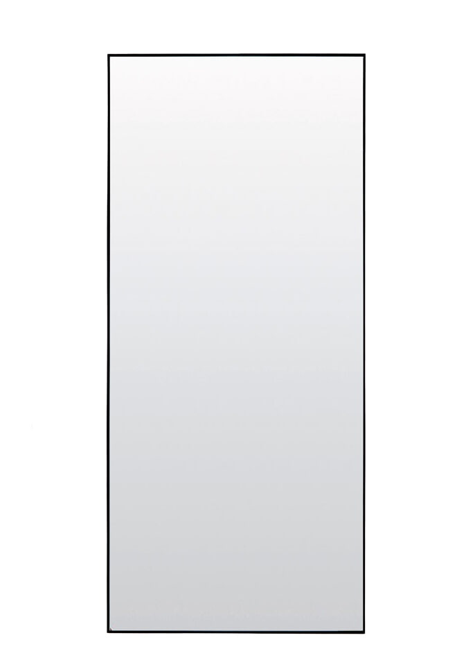 Light & Living Spiegel Zeneta 180 x 80cm - Zwart - Passpiegel