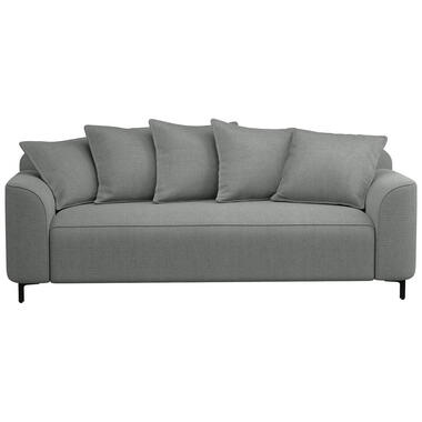 Leen Bakker Bank Elsa 3-zits - stof Eden - grijs