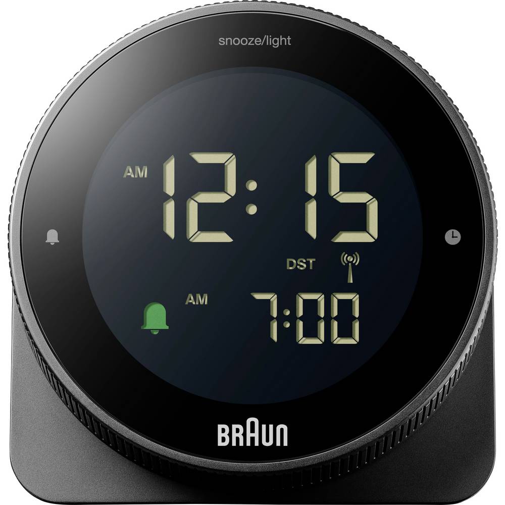 Braun BC24DCF Wekker Zwart Alarmtijden 1 1 timertijd