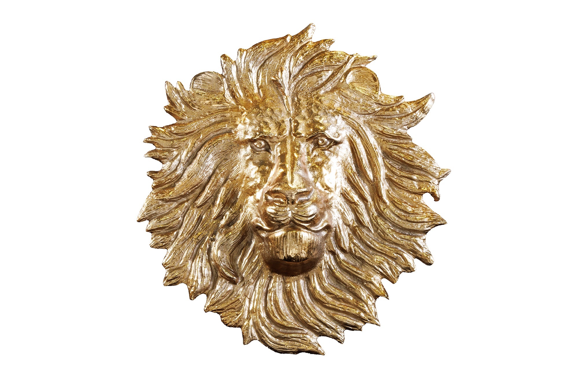 Invicta Interior Wanddecoratie WILDLIFE LION 35cm goud - 43954