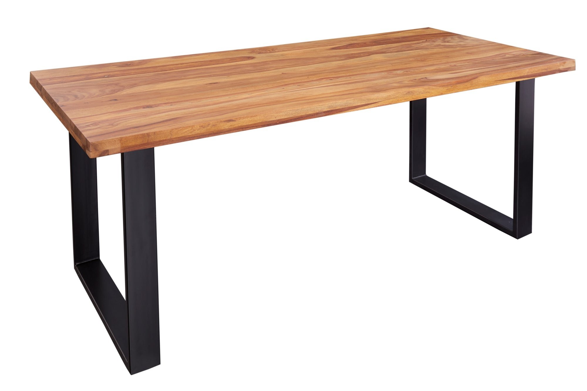 Invicta Interior Eettafel IRON CRAFT 160cm natuurlijk sheeshamhout - 39868