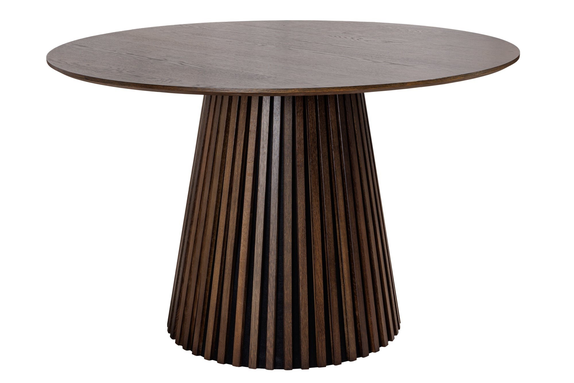 Invicta Interior Eettafel VALHALLA WOOD Ø 120cm rond eiken donker - 43434