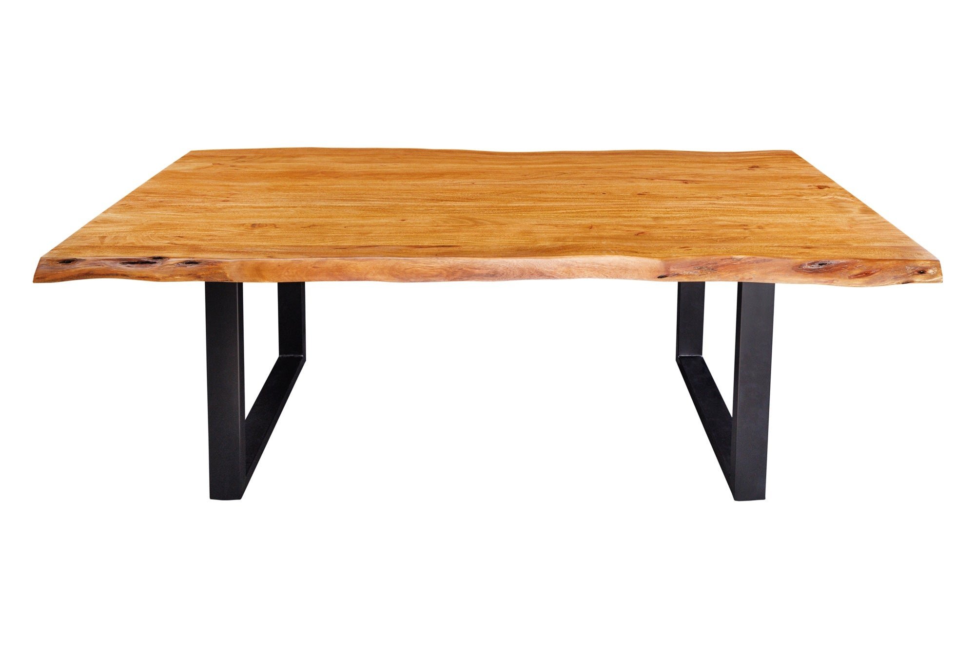 Invicta Interior Eettafel MAMMUT 200cm tafelblad 50mm acaciahout U-poten - 43789