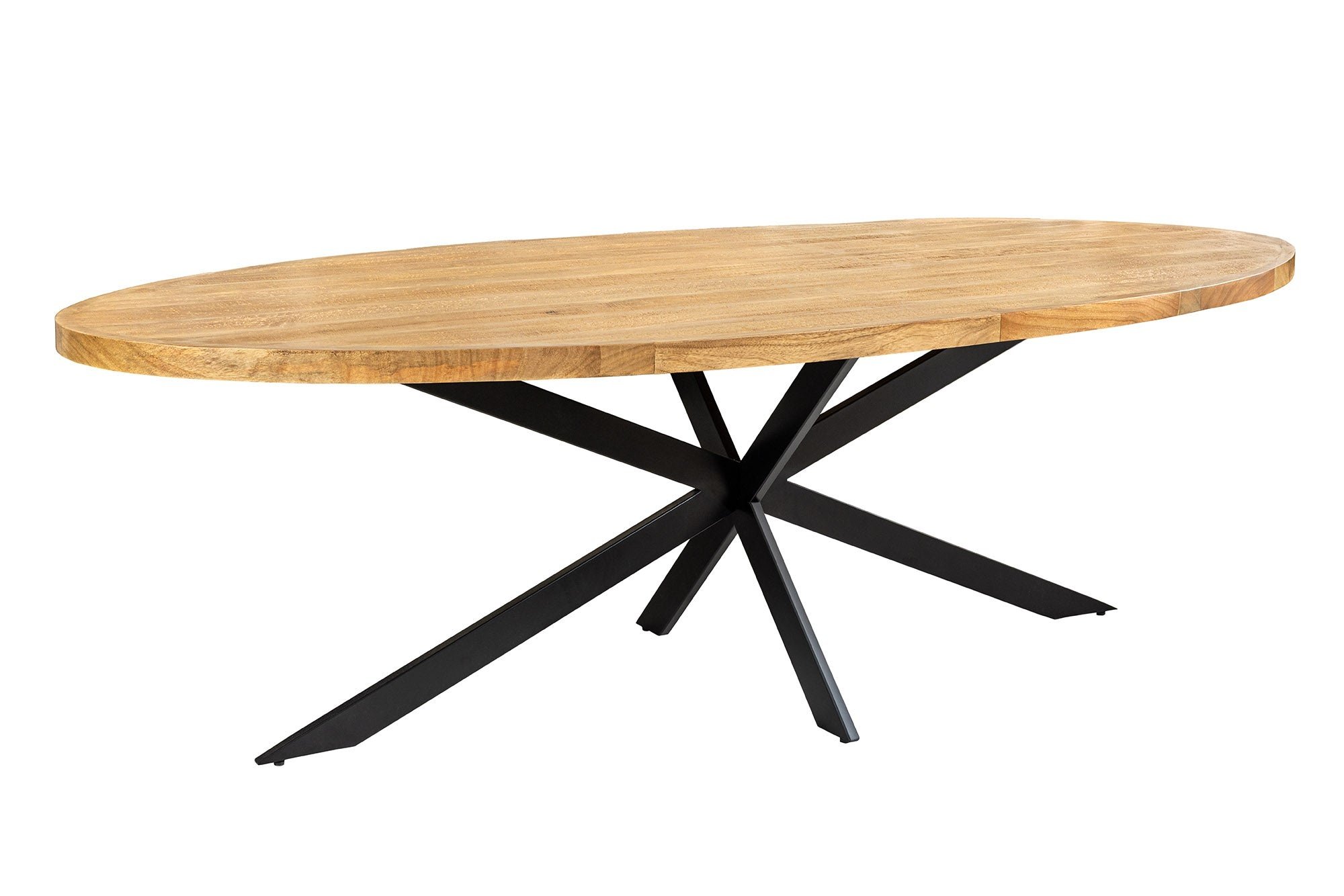 Invicta Interior Eettafel GALAXIE 240cm ovaal mangohout naturel bruin - 45759