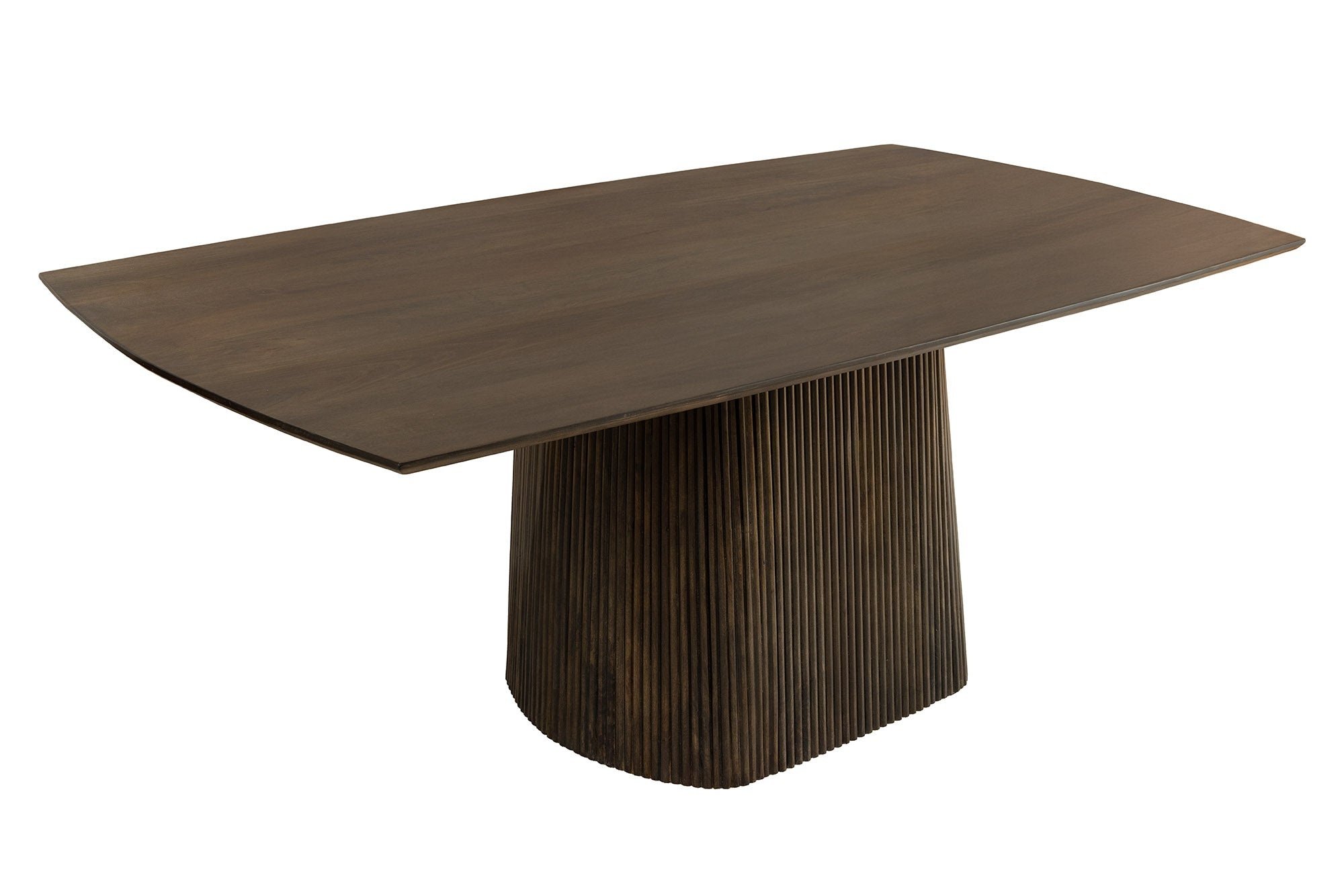 Invicta Interior Eettafel GRAND 200cm mangohout donkerbruin grijs - 45836