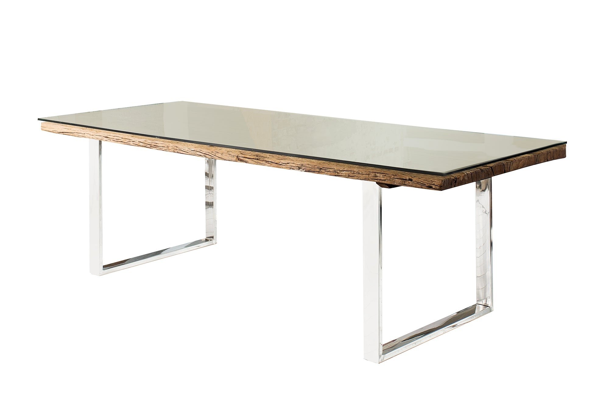 Invicta Interior Eettafel EUPHORIA BARRACUDA 200cm gerecycled massief 40mm teakhout zonder glasplaat - 21645