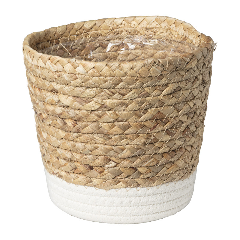 Xenos Bloempot met voering - ø20x18 cm