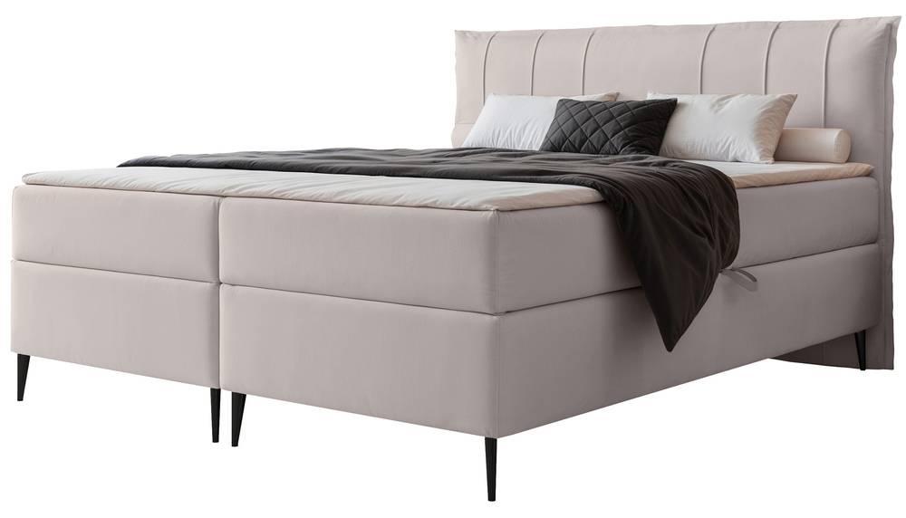 NADUVI Collection Boxspring Savina 180x200 cm incl topper en opbergvak | 