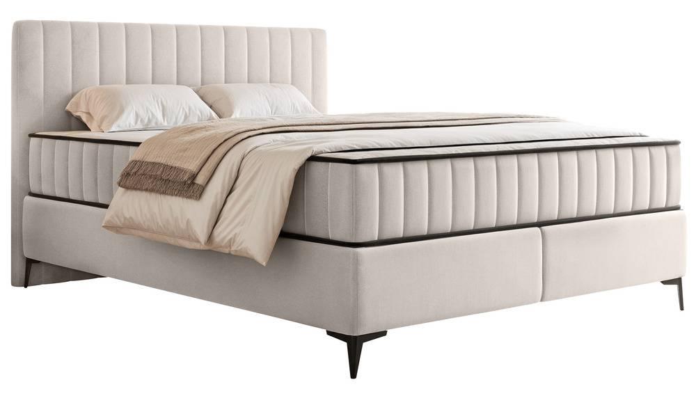 NADUVI Collection Boxspring Simone 180x200 cm fluweel met opbergvak | 