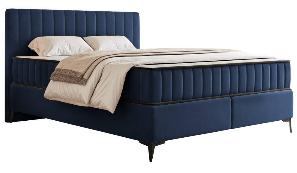 NADUVI Collection Boxspring Simone 180x200 cm fluweel met opbergvak | 