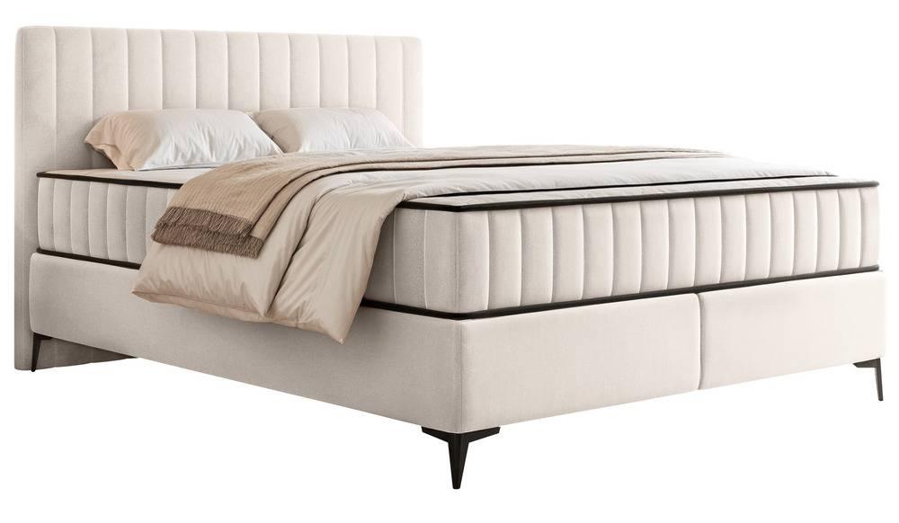 NADUVI Collection Boxspring Simone 180x200 cm fluweel met opbergvak | 